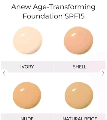 Anew Age-Transforming Foundation SPF15 Choose Your Shade - New Boxed - Image 1 of 4