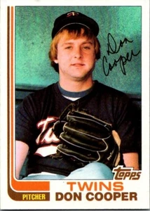 1982 Topps - #409 Don Cooper (RC) - Picture 1 of 2