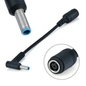 7.4mm To 4.5mm DC Power Charger Converter Adapter Cable For HP Blue Tip - Afbeelding 1 van 9