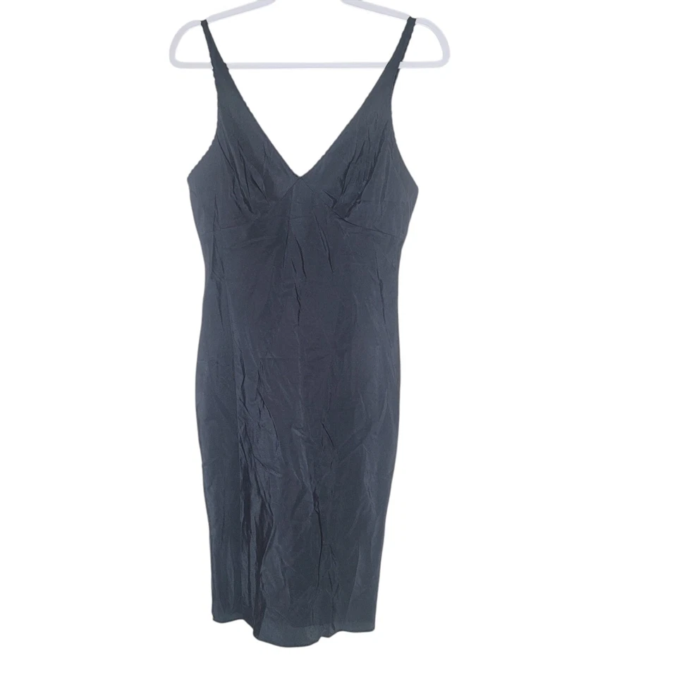Sexy Vestido Babydoll Vintage Nordstrom Sin Mangas Para Mujer Talla Mediana Azul Dobladillo Vieira Foto 1 de 4