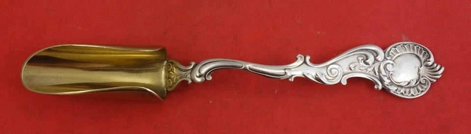 Rococo by Shiebler Sterling Silver Cheese Scoop GW 8" Large Original - Image 1 of 2