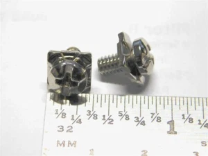 100 Camcar 8-32 x .350 LTD Phillips Pan Head Terminal Block Screws, Square SEMS - Picture 1 of 1