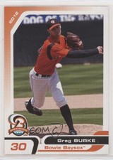2012 Grandstand Bowie Baysox Greg Burke #30