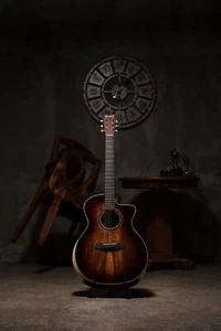 Bentivoglio MP242LVC Grand Auditorium Solid Taiiwan Koa Guitarra Acústica - Imagen 1 de 10