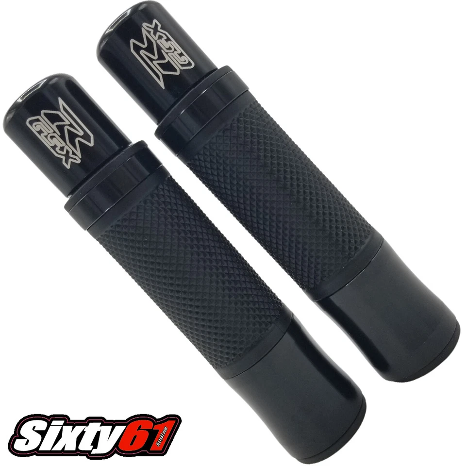 Suzuki GSXR 600 750 Grips Comfort Black Engraved with Bar Ends 1999-2024 2025 - Изображение 1 из 2