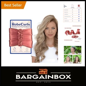 Overnight Hair Curler Set - Premium Satin for Healthy, Long-Lasting Curls - Picture 1 of 8