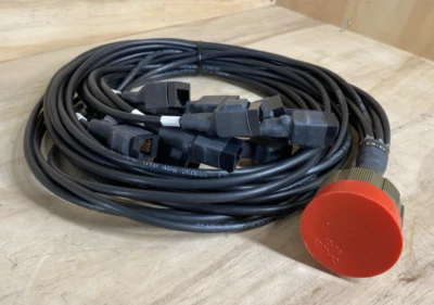 DEUTSCH 11139 J D38999/26WJ35PB 1427 (12 wire connections, 4ft) - Image 1 of 4