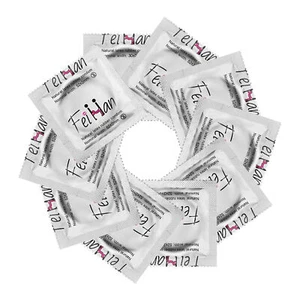 100PCS Latex Condoms Bulk Pack Ultra Thin Extended Pleasure Extra Time Sex Delay - Picture 1 of 12