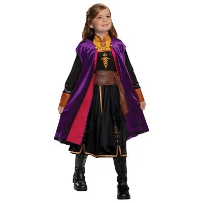Disney Frozen 2 Anna Classic Girls Licensed Costume - X-Small (3T/4T) - Image 1 of 4