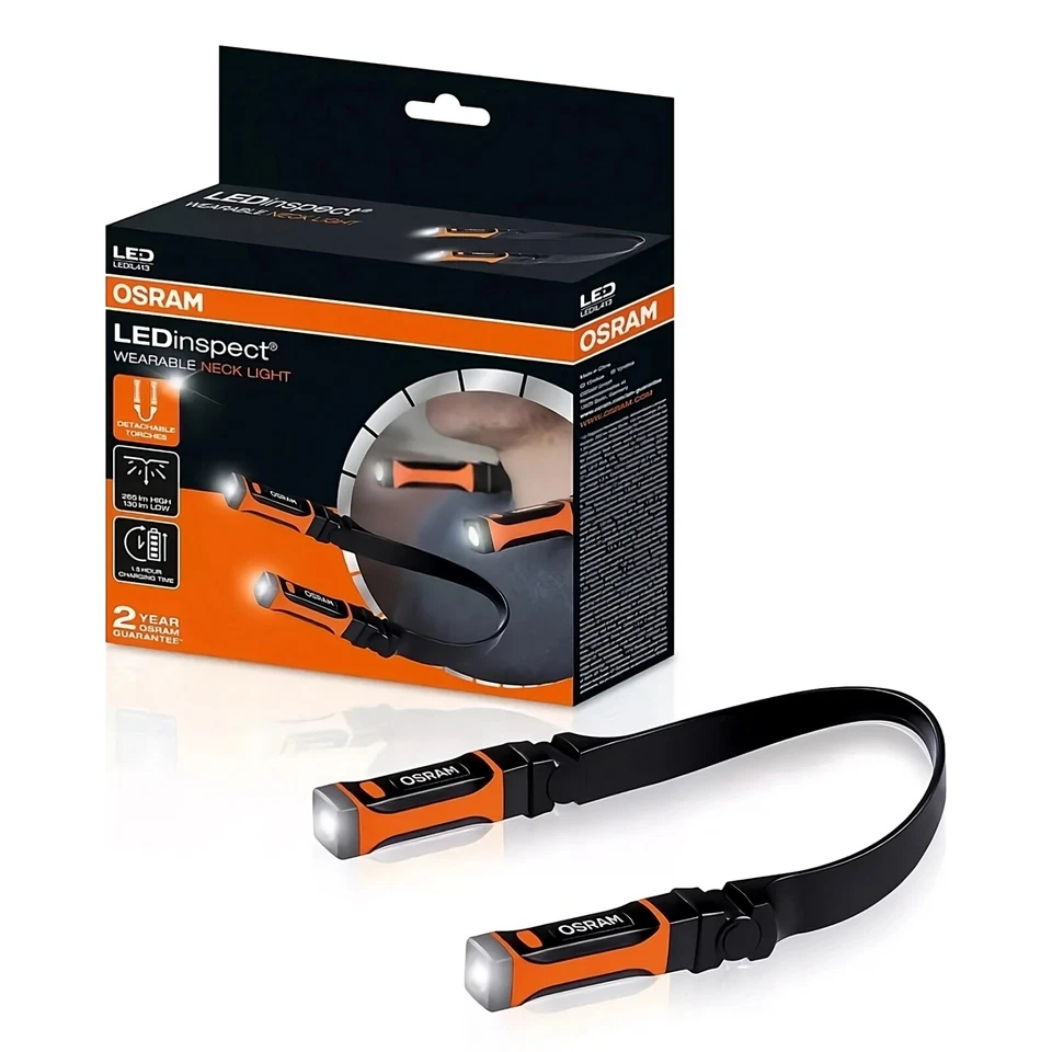 LEDinspect Wearable Necklight OSRAM - Lampada da collo versatile e ricaricabile - Imagen 1 de 4