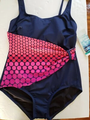 Traje de baño de playa para mujer talla 16 COLECCIÓN multicolor de una pieza Tankini Foto 1 de 4