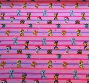 Jersey ♥ Tela de jersey ♥ Tela infantil ♥ Tela de licencia ♥ Paw Patrol ♥ Rosa - Imagen 1 de 2