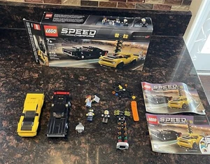 LEGO 75893 Speed 2018 Dodge Challenger SRT Demon and 1970 Dodge Charger R/T - Picture 1 of 17
