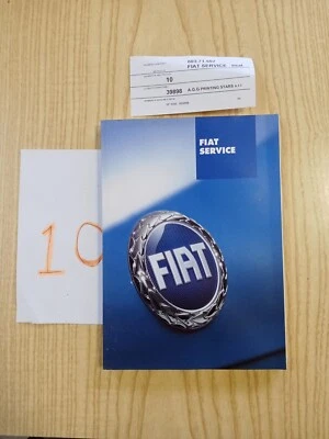 LIBRETTO Fiat Service BARCHETTA PANDA PUNTO BRAVO BRAVA nuovo originale 60371557 - Immagine 1 di 3