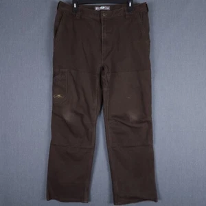 Arborwear Cedar Flex Hose Herren 36x30 (passt 34x29) braun Twill Doppelknie Arbeit - Bild 1 von 19