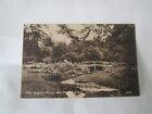 OLD SEPIA  POSTCARD , " THE QUEEN'S BOWER , NEW FOREST, HAMPSHIRE ".
