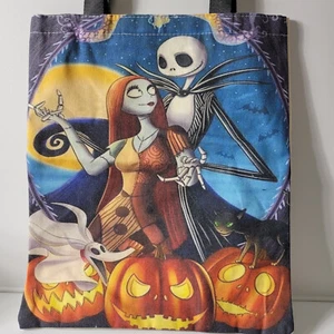 Images from “The Nightmare Before Christmas” Canvas Shoulder Tote Bag, 12x15" - Picture 1 of 4