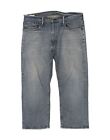 LEVI'S Mens 559 Relaxed Fit Straight Jeans W36 L24 Blue Cotton BA29