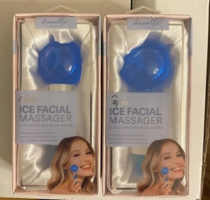 Blue Globe Ice Facial and Neck Cooling Massager by Danielle Creations - Picture 1 of 2