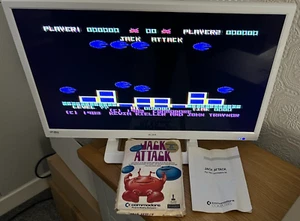 Commodore 64 Jack Attack Cartridge - Rare Boxed Working -👽👾Retro Gift Idea👾👽 - Photo 1/24
