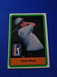 1981 Donruss Golf - Andy Bean - #4 - RC