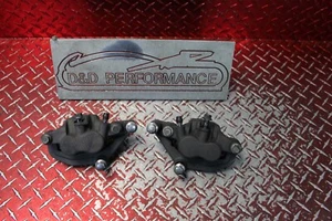 2009 - 2017 YAMAHA FZ6 FZ6R OEM FRONT BRAKE CALIPERS GOOD PADS FZ46 - Picture 1 of 11