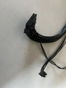 Supply Splitter, Dual PSU Cable Adapter 24 Pin 20+4 Pin ATX Motherboard - Picture 1 of 3