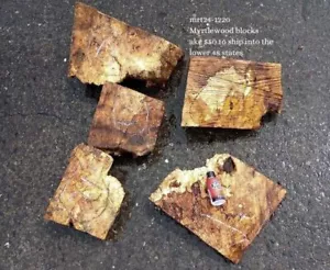 Plattierte und Gratblöcke | Myrte | Zum Selbermachen | Holzdrehen | Mrt24-1220 - Bild 1 von 2