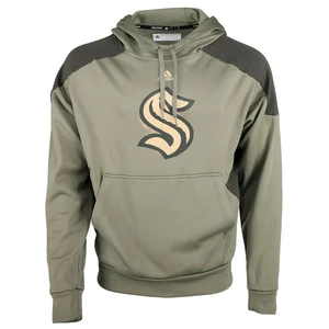 ADIDAS Seatle Kraken Men's 4XL Military Appreciation Salute to Service Hoodie - Picture 1 of 3