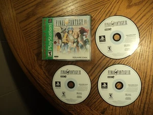Final Fantasy IX Greatest Hits (PlayStation, 200) Hülle, Handbuch & Discs 2, 3 & 4 - Bild 1 von 10
