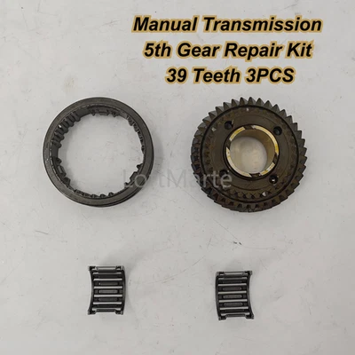 Manual Transmission 5th Gear Repair Kit 39 Teeth 3PC For Toyota Rav4 33336-42030 - Image 1 of 4