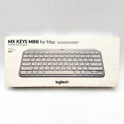 Logitech MX Keys Mini For Mac Minimalist Wireless Illuminated Keyboard Compact - Image 1 of 4