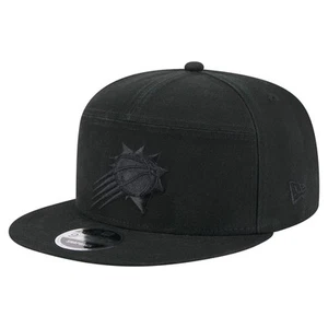 Men's New Era Black Phoenix Suns Adventure Canvas Split Panel 9FIFTY Snapback - Picture 1 of 6
