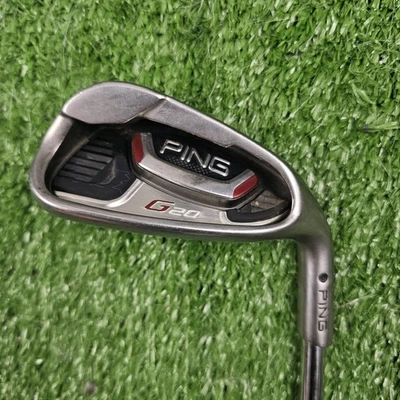 Ping G20 Cuneo Passo Singolo PW Punto Nero Acciaio CFS Rigido Flex Acciaio RH 35,5" - Immagine 1 di 4