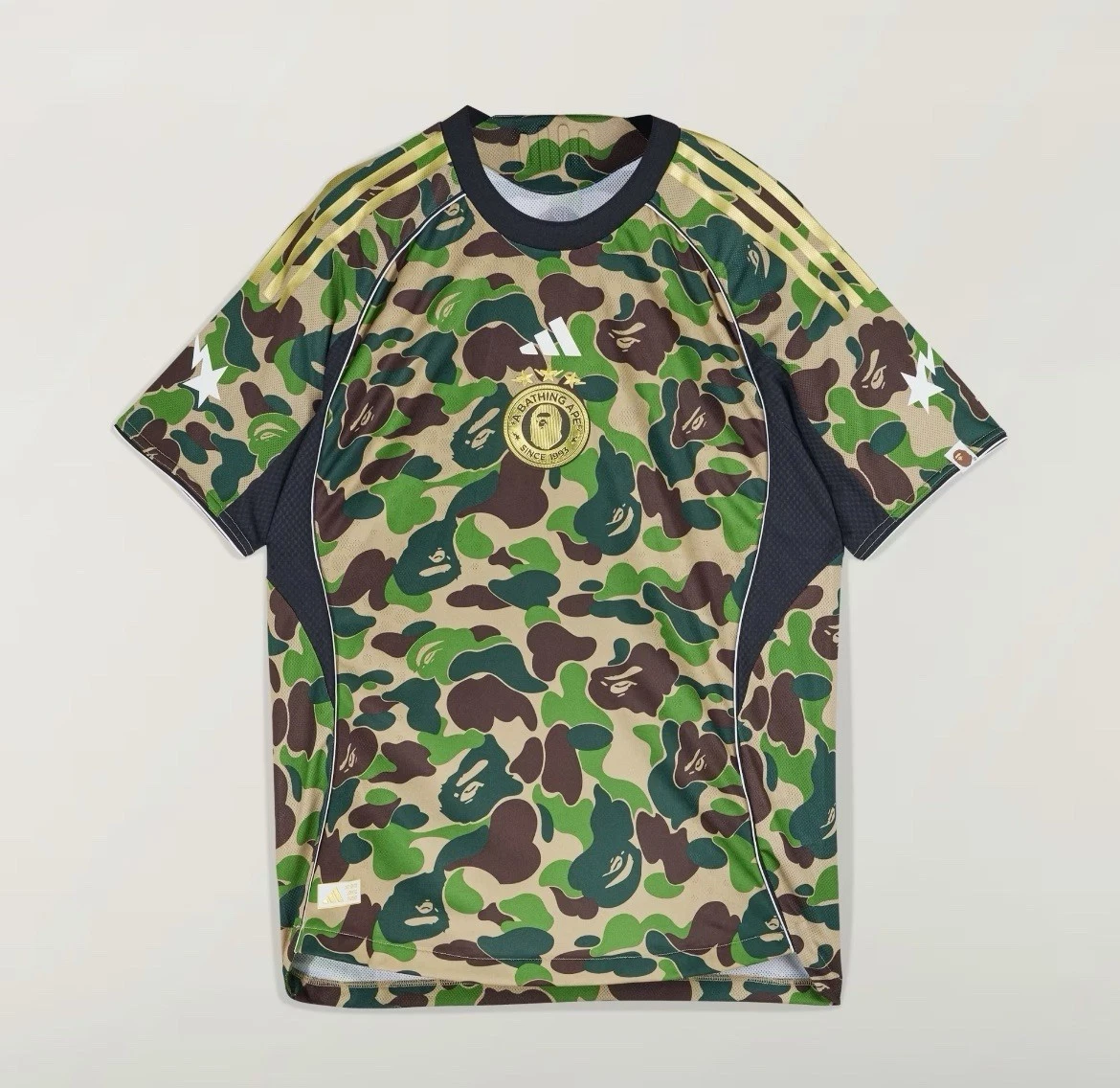 【 BAPE X ADIDAS 】FB JERSEY TOP XL Adidas x Bape FB Jersey Top Crew Green Men's Size XL (KB2202) | eBay