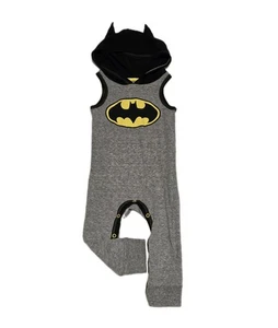 DC Batman Infant Romper With Hood Sz 18 Months Halloween - Picture 1 of 5