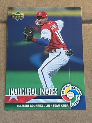 2006 cubierta superior - imágenes inaugurales clásicas del béisbol mundial Y. Gourriel Cuba 11-21 Foto 1 de 2