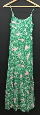 Lilly Pulitzer Teresa Maxi Dress in Conch Shell Pink Lets Go Bananas Size XS - Image 1 of 4
