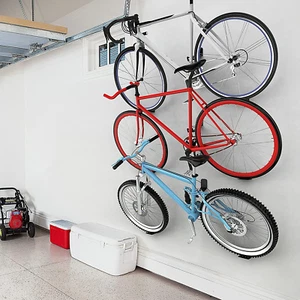 3 Pack Bike Pedal Hanger Wall Mount, Heavy Duty Horizontal Bike Rack for Garage - Picture 1 of 9