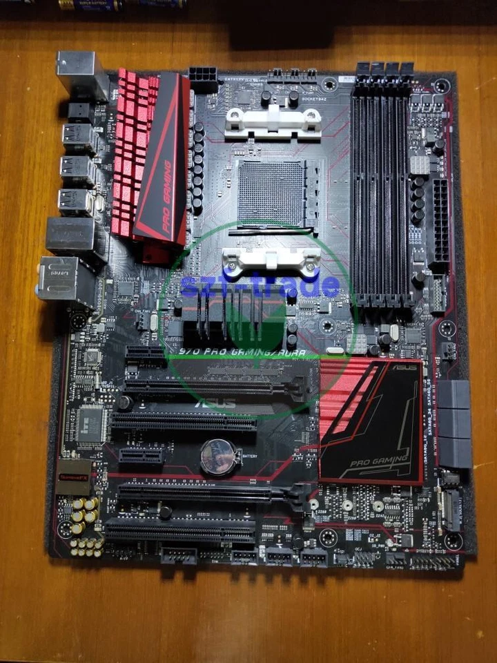 1PCS Used Asus 970 PRO GAMING/AURA esports Motherboard AM3+ AMD 970 DDR3 - Photo 1/1