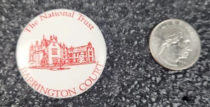 THE NATIONAL TRUST ST  BARRINGTON COURT VINTAGE HAT PIN BUTTON SOUVENIR - Picture 1 of 2