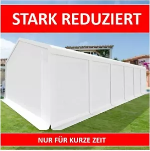 Lagerzelt 4x8m Zelthalle Weidezelt Zeltgarage Partyzelt Zelthalle TOP ANGEOT 3x6 - Bild 1 von 20