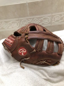 "Guante de béisbol softbol Rawlings SG-57 12,5"" totalmente roto en reemplazo tiro derecho" - Imagen 1 de 23