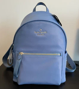 Kate Spade Chelsea The Little Better Nylon Mini Backpack Deep Cornflower NWT - Picture 1 of 7
