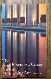 PlayBill/Stagebill "Outcry" Kennedy Center Washington DC Februar 1973 - Bild 1 von 8