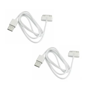2pcs 3ft/6ft 30 Pin USB Charger Data Sync Cable Cord For iPod Classic Nano Touch - Picture 1 of 4