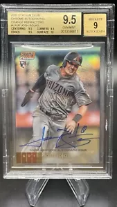 2020 Stadium Club JOSH ROJAS Chrome Orange Refractor Auto RC /25 BGS 9.5 AUTO 9! - Picture 1 of 3