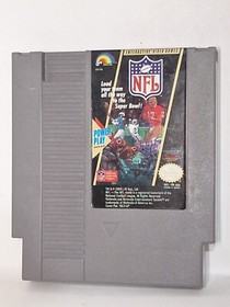 NFL Football Power Play Series Nintendo NES Vtg original game cartridge Only