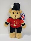 Embrace Plush England Queen's Guard Stuffed Animal 10" Teddy Bear 
