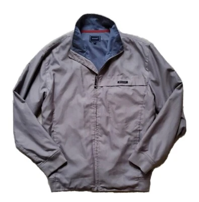 Chaqueta Bomber Rockport Harvard Para Hombre XL Harrington Beige Impermeable Malla Forrada Foto 1 de 4